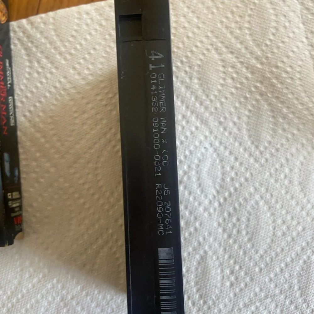 VHS Tape of The Glimmer Man